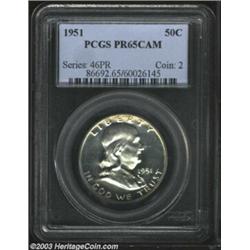 1951 50C PR65 Cameo PCGS....