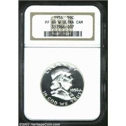 1956 50C Type Two PR69 W Ultra Cameo NGC....