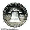 Image 2 : 1958 50C PR67 Deep Cameo PCGS. The challenge of locating a PR67 1958 Half with Deep Cameo contras...