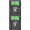 Image 1 : 1962 50C PR67 Deep Cameo PCGS, the devices have a hint of apricot patina, the cameo contrast is p...