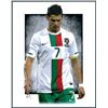 Image 1 : Cristiano Ronaldo Real Madrid Limited Edition 11x14 Signed Art Print by Jeff Lang (Artist Proof #2/3