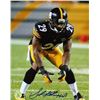 Image 1 : Shamarko Thomas Signed Steelers 8x10 Photo (TSE Hologram)