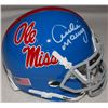 Image 1 : Archie Manning Signed Ole Miss Mini-Helmet (Radtke COA)