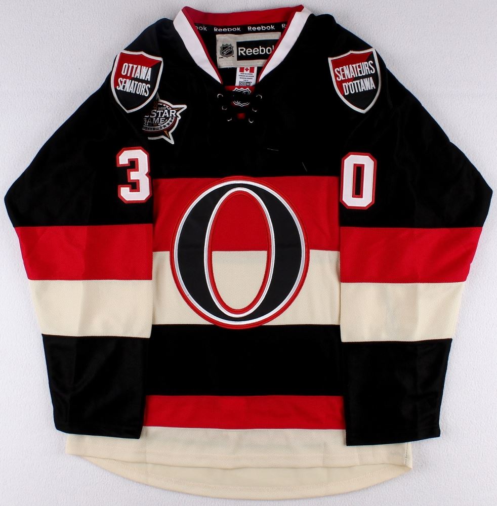 signed ottawa senators jersey