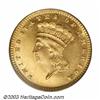 Image 1 : 1880 G$1 MS66 PCGS....