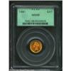 Image 3 : 1881 G$1 MS68 PCGS....