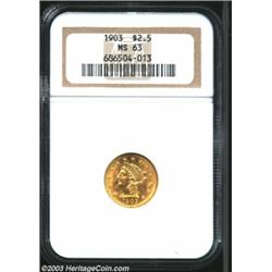 1903 $2 1/2 MS63 NGC....