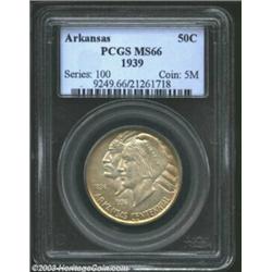 1939 50C Arkansas MS66 PCGS....