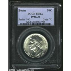 1935/34 50C Boone MS66 PCGS....