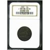 Image 1 : 1855 P1C Flying Eagle Cent, Judd-168 Original, Pollock-193, R.4, MS64 Brown NGC....