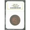 Image 3 : 1859 P50C Half Dollar, Judd-238, Pollock-294, R.5, PR65 Red and Brown NGC....