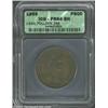 Image 3 : 1859 P50C Half Dollar, Judd-240, Pollock-296, R.5, PR64 Brown ICG. The Longacre design with the "...