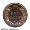 Image 2 : 1863 1C One Cent, Judd-300, Pollock-362, R.7, MS64 PCGS. Eagle Eye Photo Seal....