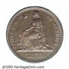 Image 1 : 1870 10C Ten Cents, Judd-833, Pollock-923, R.6-7, PR65 Red and Brown PCGS....