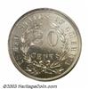 Image 2 : 1875 20C Twenty Cents, Judd-1403, Pollock-1546, R.6, PR62 PCGS....