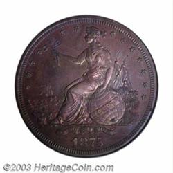 1875 $1 One Dollar, Judd-1421, Pollock-1564, R.7, PR64 Red and Brown NGC....