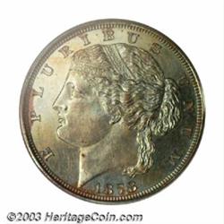 1878 $5 Five Dollar, Judd-1568, Pollock-1758, R.7, PR62 Brown PCGS. Morgan's design for the obver...