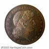 Image 1 : 1882 50C Shield Earring Half Dollar, Judd-1701, Pollock-1903, R.7, PR65 Brown PCGS. George Morgan...