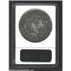 Image 2 : 1795 $1 Flowing Hair, Three Leaves Fine 15 ANACS. B-5, BB-27, R.1. A 'bar' behind Liberty's upper...