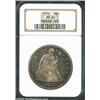 Image 3 : 1872 $1 PR65 NGC. Both sides of this high grade With Motto Proof Dollar are subtly reflective wit...