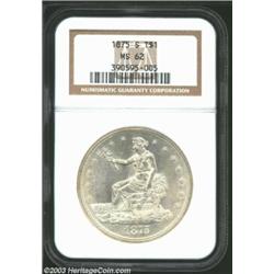 1875-S T$1 MS62 NGC....