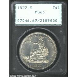 1877-S T$1 MS63 PCGS....