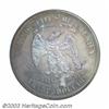 Image 2 : 1880 T$1 PR66 PCGS. Rich toning in dominant antique-copper shades is definitely the first feature...