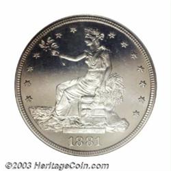 1881 T$1 PR65 Cameo NGC....