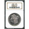 Image 3 : 1921 $1 Zerbe PR66 NGC. While not of the same quality as the Chapman proofs of 1921, those struck...