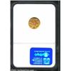 Image 2 : 1854 G$1 Type Two AU58 NGC....