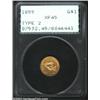 Image 1 : 1855 G$1 XF45 PCGS....