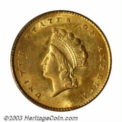 1855 G$1 MS63 PCGS....