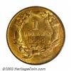 Image 2 : 1855 G$1 MS63 PCGS....