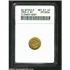 Image 3 : 1855-C G$1 --Cleaned, Bent--ANACS. AU Details, Net XF40....