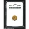 Image 1 : 1855-O G$1 XF40 ANACS....