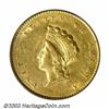 Image 1 : 1855-O G$1 AU58 PCGS....