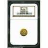 Image 3 : 1859-D G$1 MS64 NGC. Winter 11-M, the only known dies. From 1854 through the outbreak of the Civi...