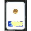 Image 2 : 1869 G$1 AU58 NGC. Bright luster illuminates the peripheries and devices. A sharply struck and un...