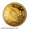 Image 1 : 1882 $2 1/2 PR63 PCGS....