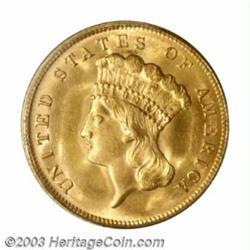 1878 $3 MS66 PCGS....