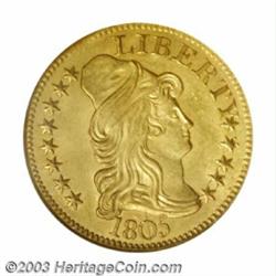 1805 $5 MS64 NGC....