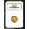 Image 3 : 1843 $5 MS63 NGC....