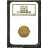 Image 1 : 1855 $5 AU58 NGC....