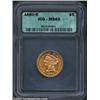 Image 1 : 1880-S $5 MS63 ICG. Rich orange-golden color and well struck. A number of small abrasions limit t...