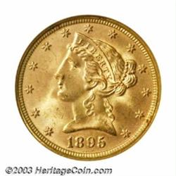 1895 $5 MS65 NGC....