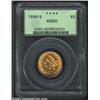 Image 1 : 1896-S $5 MS60 PCGS....