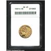 Image 1 : 1909-D $5 MS63 ANACS. Bright and satiny with a few scattered abrasions.<BR><I>From the John H. Da...