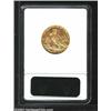 Image 2 : 1909-D $5 MS63 ANACS. Frosty and well struck. A few field marks are visible that limit the grade....