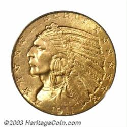 1911 $5 MS64 PCGS....