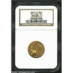 1912-S $5 MS61 NGC....
